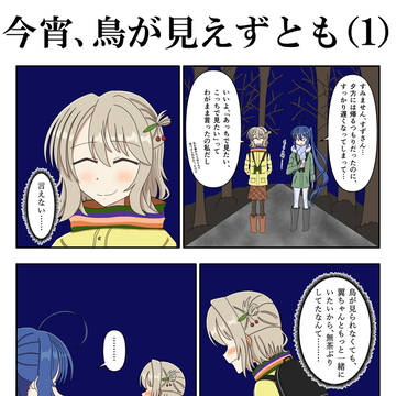 今宵、鳥が見えずとも