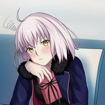 バレンタインチョコの渡し方に悩むジャンヌ・オルタ