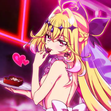 キュアアルカナ・シャドウ　裸エプロン