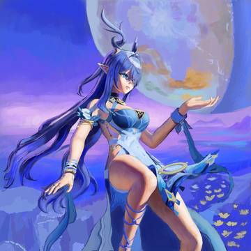 菈乌玛，霜月之子的咏月使！
