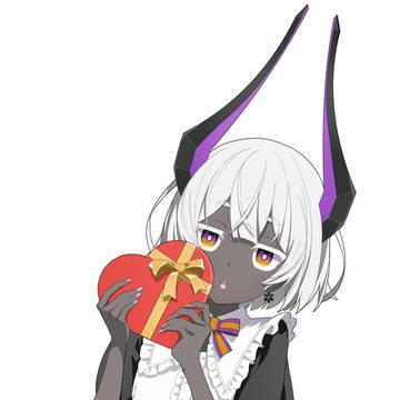 バレンタインイラスト　Vtuber紫都様　ご依頼