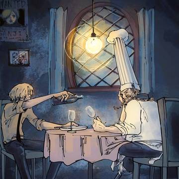 サンジとゼフ