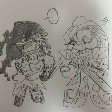 モールドドウ味クッキー×シャドウミルククッキー（再再再投稿）