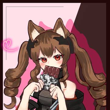 配達してたチョコ...余ってたから食べよ？