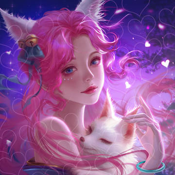 LOL-阿狸-【命运莲华】