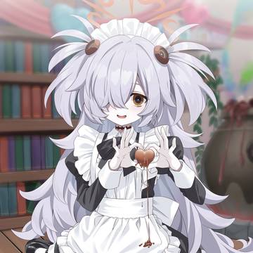 メイドカノエとチョコ