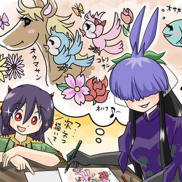 ひさみさんのお絵描きタイム