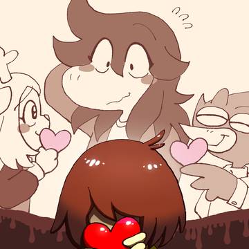 【DELTARUNE】バレンタインデー漫画