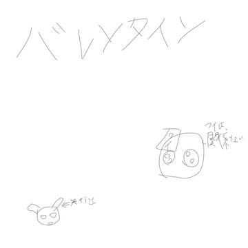 バレンタインの俺の今日の様子