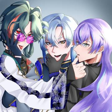 怪しい三人組