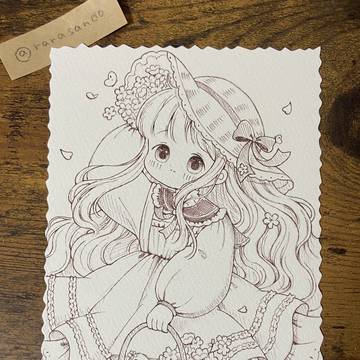 ペン画