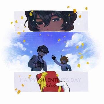 バレンタイン絵2026