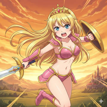 いろいろなビキニアーマーの女の子