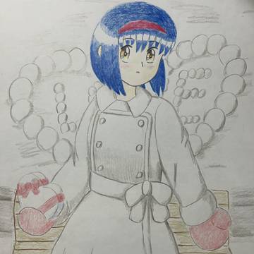 雪のバレンタイン美魚