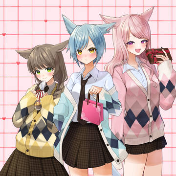 ねぇ、だれにするの？🍫