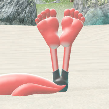 Fiona Stuck In Sand