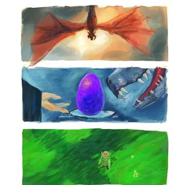 【WLL4展示作品】②ﾎｸﾞﾚｶﾞイラスト