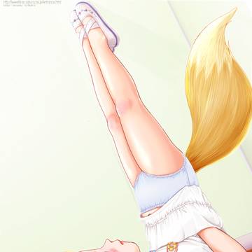 狐耳の女の子②