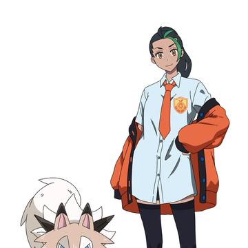 Nemona and Lycanroc