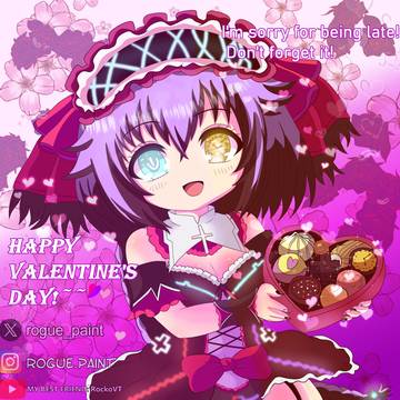 Purumi arrived late for Valentin