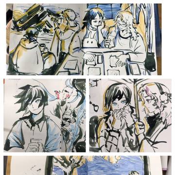sabigiyuu collection -水墨画風の錆義