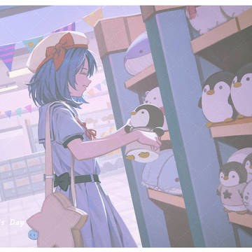 ぬいぐるみ屋で