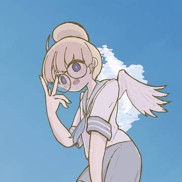 夏服の天使