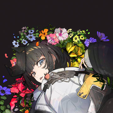 field of flowers