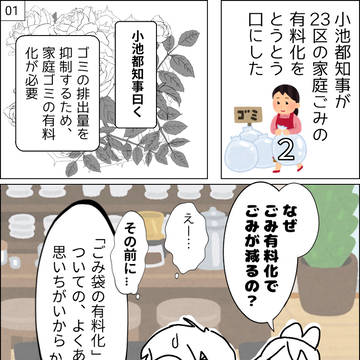 都知事による２３区のごみ袋一部有料化の提案についてその２