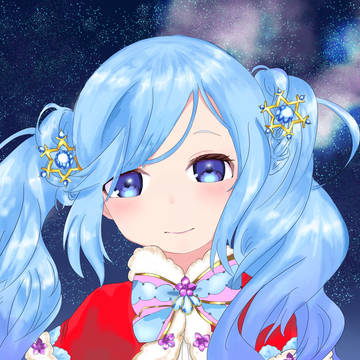 クリスマスティターニア描きました