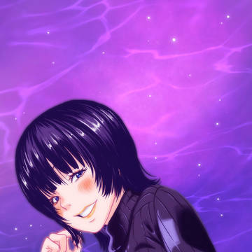 ウルフカット女子