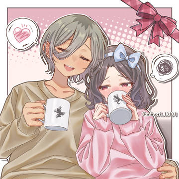 ホットチョコレートでぽかぽかルパ智