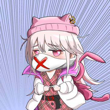 50個のチョコがどうなったか気になるピンクちゃん