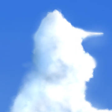 往日の空