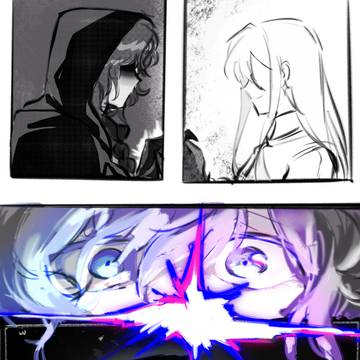 color in my eyes