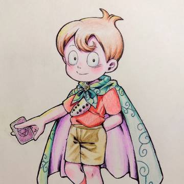 色鉛筆 平成版悪魔くん