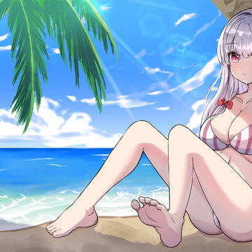 水着パチュリー・ノーレッジ 泳装帕琪