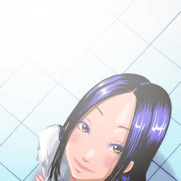 プールサイド女子