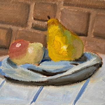 Apple and pear