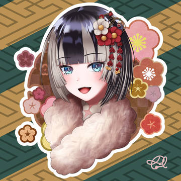 お正月・ボブ