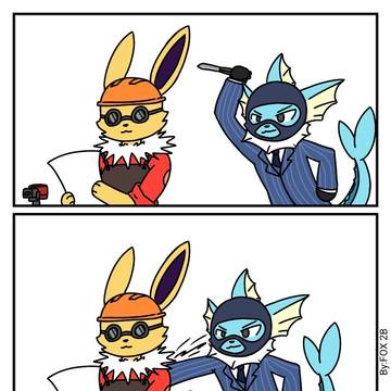 spy vaporeon VS engineer jolteon