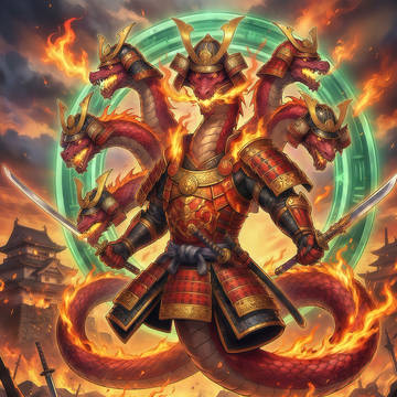 獄炎の武将・八岐之焔(ヤマタノホムラ)