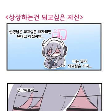 상상하는건 되고싶은 자신