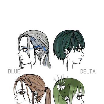 JW Raptors擬人化キャラデザ