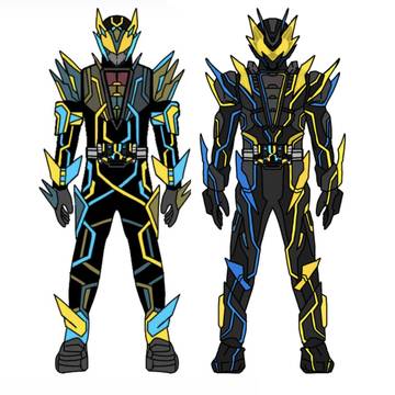 仮面ライダーグローム 設定画