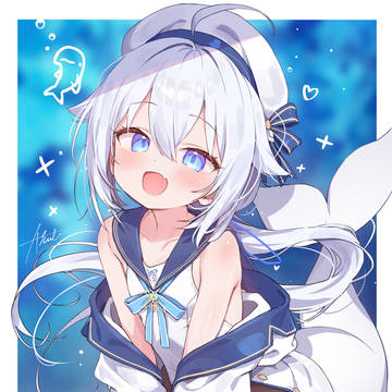 おすわり🐬