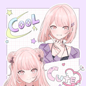 好きなキャラの髪型妄想💭