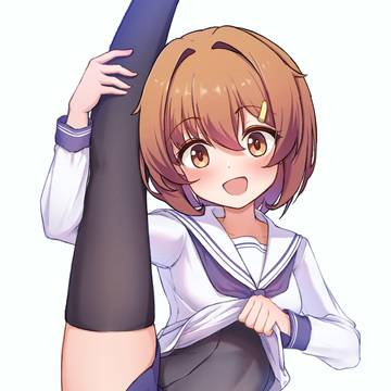 「レオタードを着ているから大丈夫!」