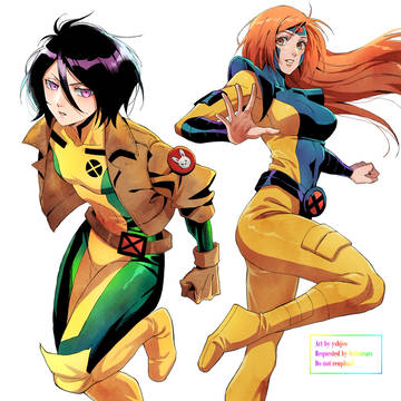Bleach x-men fanart