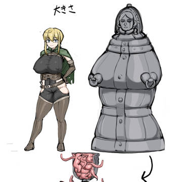 エロトラップ触手モンスター描きたかった